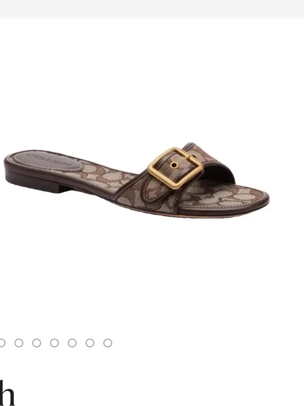 COACH Margot Slide Sandal sz 8 NWT